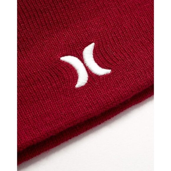 NWT Hurley Icon Classic beanie Size‎ OS Color Red - Picture 7 of 7